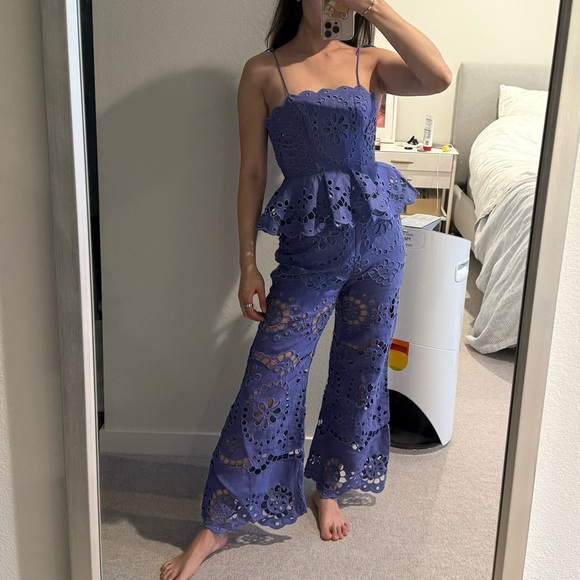 2pc NWT Zimmermann pop embroidered Top & Bottom - Picture 2 of 6